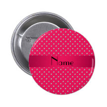 Diamants roses nommés personnalisés pin's avec agrafe