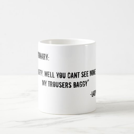 Dictionnaire urbain tasse à café