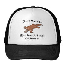 Dieu a un sens de l'humour l'ornithorynque casquettes de camionneur