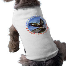 Dieu bénissent l'Amérique 2 T-shirts Pour Animaux Domestiques