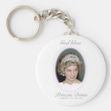 Dieu bénissent princesse Diana Porte-clé