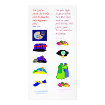 Dieu de KJV a ainsi aimé le monde - carte de signe Photocarte Customisée