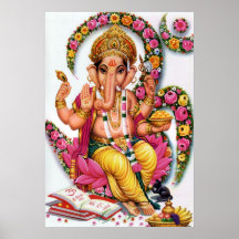Dieu Ganesha Affiches