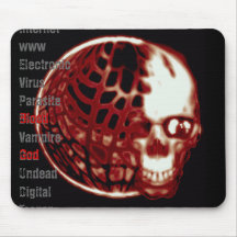 Dieu Mousepad. de sang Tapis De Souris