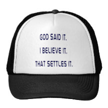 Dieu simple l'a dit casquette