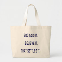 Dieu simple l'a dit sacs