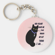 Dieu, svp ! Keychain Porte-clés