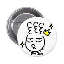 Dim Sum Badge Avec Épingle