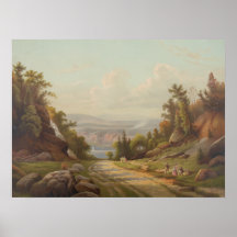 Dimanche après-midi sur la route de West Point Affiches