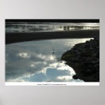 Dîner au coucher du soleil affiches