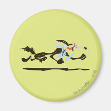 Dîner d'E. Coyote Chasing de Wile Aimant Pour Réfrigérateur