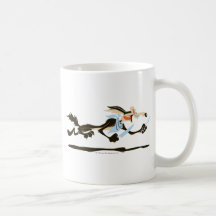 Dîner d'E. Coyote Chasing de Wile Mugs À Café