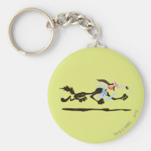 Dîner d'E. Coyote Chasing de Wile Porte-clé