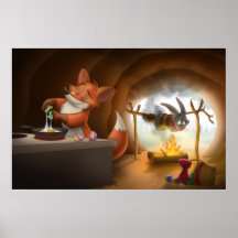 Dîner de Pâques Posters
