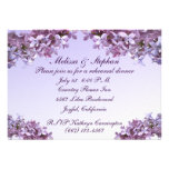 Dîner lilas de répétition de mariage bristol