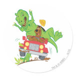 Dinosaure Attack1 de Scooby Doo autocollants