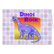 Dinosaure Carte De Vœux