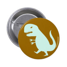 Dinosaure de Grr Badge Avec Épingle