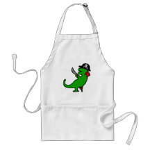 Dinosaure de pirate tablier