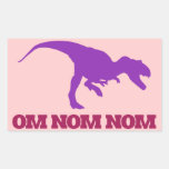 Dinosaure mignon d'Omnom Autocollants