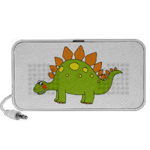 Dinosaure mignon - stegosaurus haut-parleurs iPod