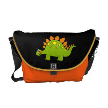 Dinosaure mignon - stegosaurus sacoches