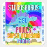 Dinosaure superbe de puissance de Stegosaurus 250  Autocollants