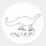 DINOSAURES ! AUTOCOLLANTS