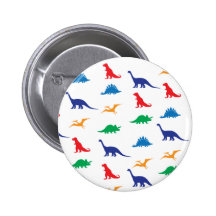 Dinosaures Badge Avec Épingle