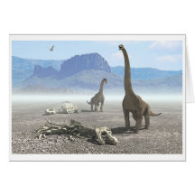 Dinosaures Cartes De Vœux