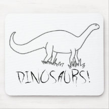 DINOSAURES ! TAPIS DE SOURIS