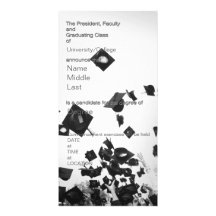 Diplômé Announcment Photocarte Personnalisée