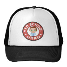 Diplômé d'école de Med Casquettes De Camionneur