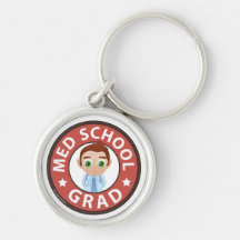 Diplômé d'école de Med Porte-clé
