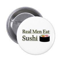 Dire de sushi badges avec agrafe