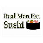 Dire de sushi carte postale