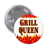 Dire drôle de BBQ de la Reine de gril Badge