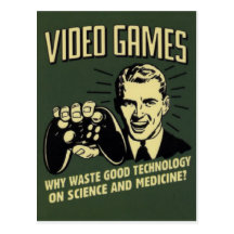 Dire drôle de jeu vidéo cartes postales