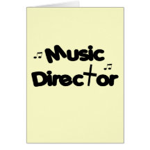 Directeur musical cartes