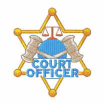 Dirigeant de cour polos brodés