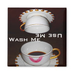 Dirty or Clean : Wash Me or Use Me Dishes magnets