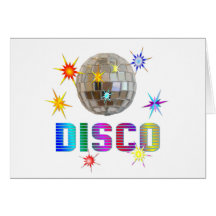 Disco Carte De Vœux