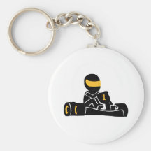 Disparaissent l'emballage de kart porte-clé