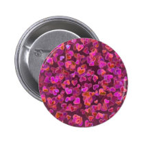 Dispersion de coeurs badges publicitaires