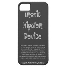 Dispositif ironique de hippie, cas de l'iPhone 5 d Coque iPhone 5 Case-Mate