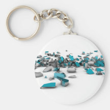 Distortion Cube Key Chains