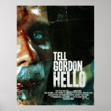 Dites l'affiche officielle de Gordon bonjour - San