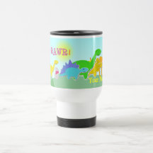 Dites Rawr ! Dinosaures de nouveau à la tasse de n