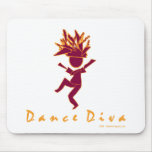 Diva de danse tapis de souris