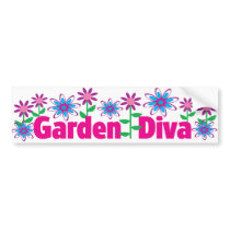 Diva de jardin autocollants pour voiture